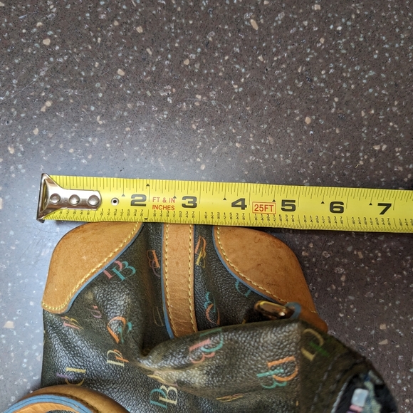 Vintage Dooney And Bourke 1975 Shoulder  Bag Multi Color - Picture 11 of 11